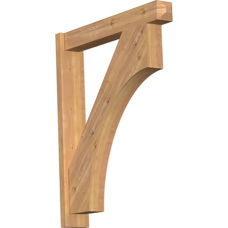 Ekena Millwork Westlake Craftsman Smooth Outlooker, Western Red Cedar, 5 1/2"W x 32"D x 38"H OUT06X32X38WTL04SWR